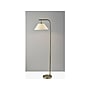 Simplee Adesso Hayes 58" Antique Brass Floor Lamp with Tapered White Shade (SL1181-21)~#|#~FB0CE7D2-4A60-43BF-8077301F6CE79FD8_sc7