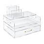 Russell+Hazel 4-Compartment Stackable Acrylic Organization Solution, Clear/Gold (36933)~#|#~FB0E13E5-0BFA-4AEA-883869E22EB62991_sc7