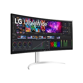 LG 39.7" Curved 4K Ultra HD LED Monitor (40BP95C-W)