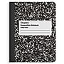 Staples 1-Subject Composition Notebook, 7.5" x 9.75", College Ruled, 100 Sheets, Black (ST55064C)~#|#~FB11E3EB-82BE-45A9-8A8392F789125C99_sc7