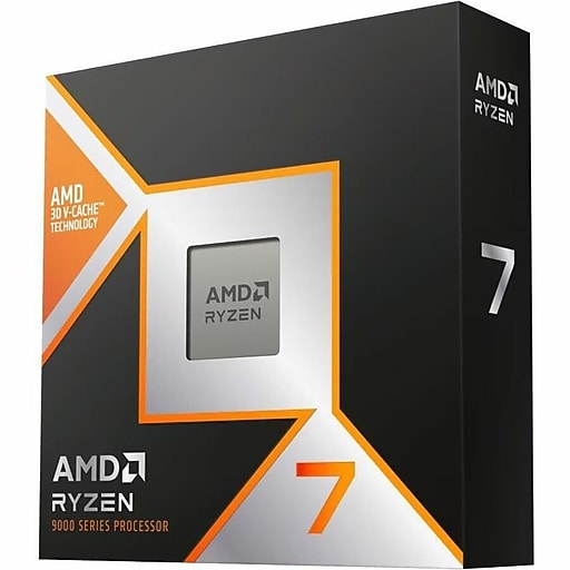 AMD Ryzen 7 9800X3D 8-Core 4.7 GHz Computer Processor, Socket AM5