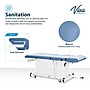 Viva Comfort XRO 3-Section Electric Height and Back Adjustable Exam Table, 600 lbs. Capacity, Blue (ADI903-23-BLU-MK)~#|#~FB1CC7EB-4C81-411A-A17B016F1FC9D53C_sc7