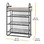 Whitmor 3-Shelf Hanging Closet Organizer, Black (6905-12085)~#|#~FB1CE536-5F6A-4DB2-9C564A0637A3151A_sc7