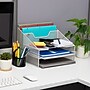 Mind Reader Metal Desktop Organizer Vertical File Holder Paper Letter Tray, White (MESHBOX5-WHT)~#|#~FB1ED55F-D944-4006-873B9E452586CD6D_sc7
