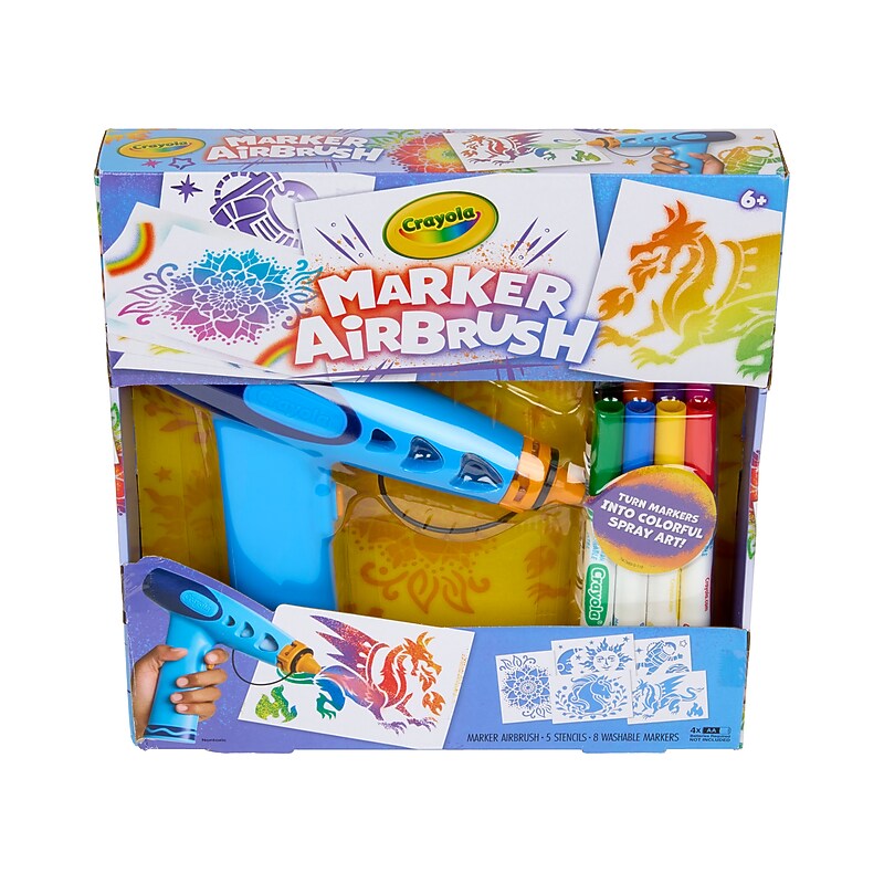 Crayola Marker Airbrush, 14 Pieces/Pack (74-7669) image 1