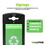 Alpine Industries GS Series Steel Recycling Bin, 80 Gallon, Green (ALP471-40-GSCM-MK)~#|#~FB2272A1-AF11-4A80-9492E5A307665070_sc7