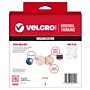 Velcro Sticky Back Adhesive Back Hook and Loop Dots Fastener, 0.75", Beige, 200/Roll (90140)~#|#~FB22E63E-A70A-4E2E-B2109FFE5F43073F_sc7