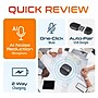 Delton C4700 Noise Reducing 360° Voice Pickup Wired/Wireless Conference Speaker Speakerphone, Black (DSC4700-WR)~#|#~FB236774-9A8F-495F-BFE6BBC436E5FFC6_sc7