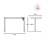 Staples 48"W Electric Rectangular Adjustable Standing Desk, White (ST63148)~#|#~FB28C2C6-4B6E-49DB-BAEC1B314D1E1805_sc7