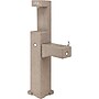 Global Industrial Outdoor Drinking Fountain w/ Bottle Filler, Rotocast Granite Finish (603601)~#|#~FB2A84B1-F2B4-4FBD-A14B38AF1534DEA7_sc7