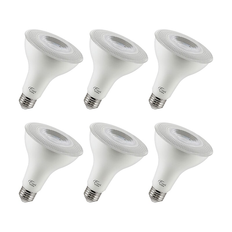 Viribright 10-Watts Daylight LED Floodlight Bulb, 6/Box (450155-ES) image 1