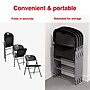 Staples Stacking & Folding Chair, Black, 4/Pack (ST63671)~#|#~FB313A7B-2763-4AA0-8B9A6F7D6DFE47B8_sc7