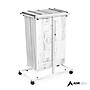 AdirOffice Blueprint Steel Vertical Plan Center Large File Storage Cart, White (614-WHI-KIT1)~#|#~FB3246AA-C3C3-4014-80687DD4894CF573_sc7