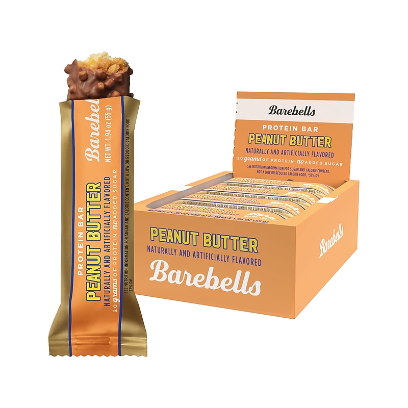 Barebells Peanut Butter Protein Bar, 1.94 oz., 12 Bars/Box (B1102-USA) image 1