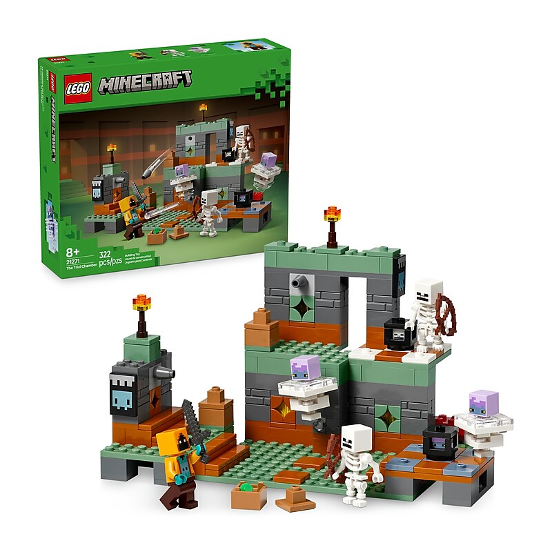 LEGO Minecraft The Trial Chamber, 322 Pieces (21271) image 1