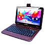 LINSAY F10 Series 10.1" Tablet, Wi-Fi, Octa Core, 256GB eMMC, Android 15, Brown Crocodile Keyboard Case (F10IPGBKCOBROWNPLUS)~#|#~FB38E2D0-E32B-4BAB-AA06692C4C6FCE44_sc7