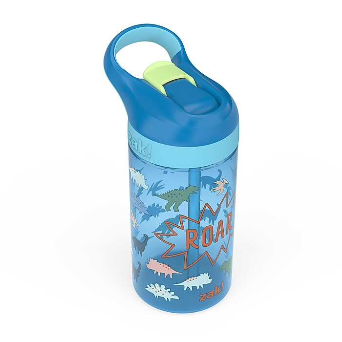 Zak! Atlantic Dinomite Plastic Water Bottle, 16 oz. (7208-T380