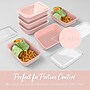 Bentgo Prep Meal Prep Box, Peony Glitter, 10/Pack (BGPRP1-PG)~#|#~FB3B45DA-62E5-4F1F-A6F3E4550688BE4F_sc7