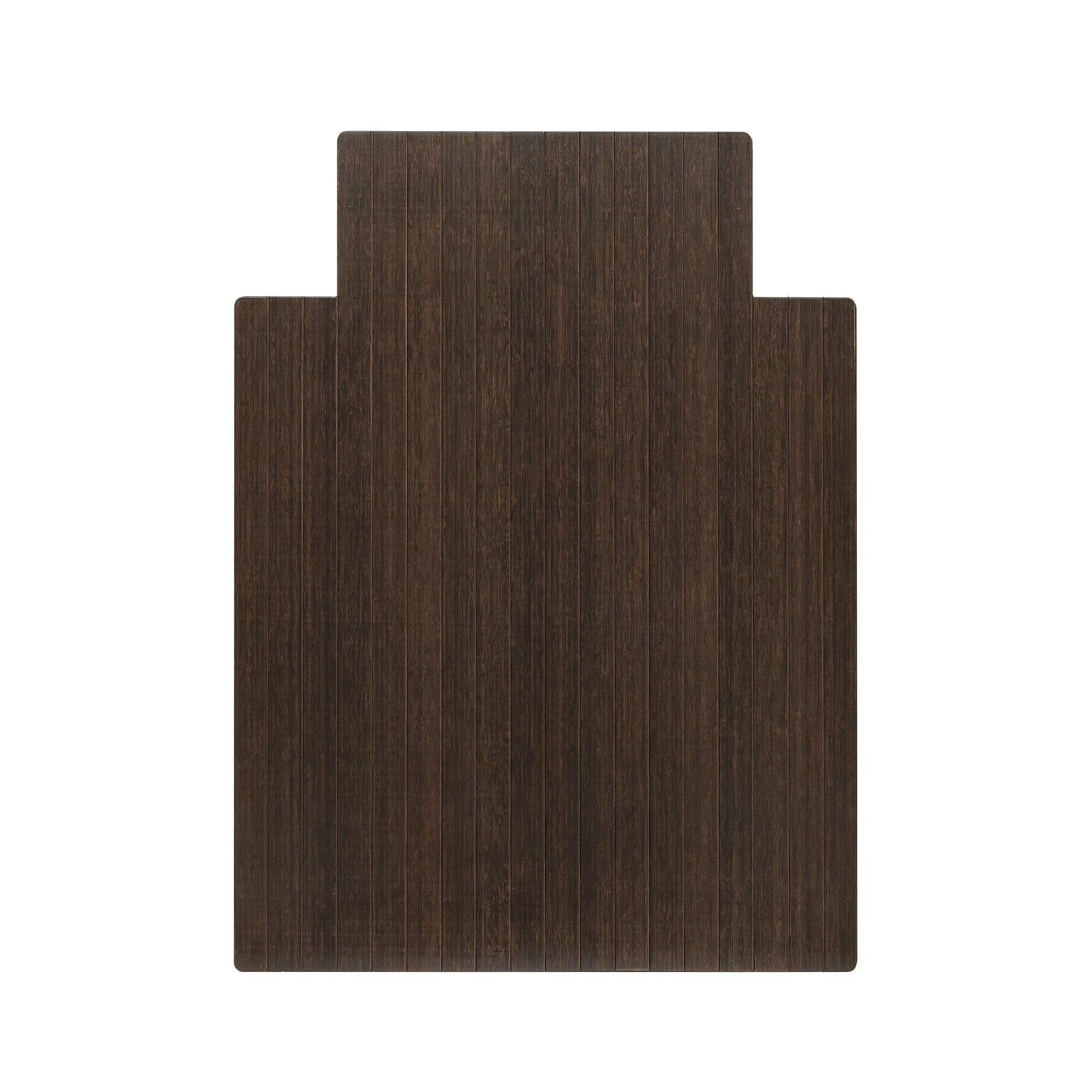 Anji Mountain Standard Bamboo Carpet & Hard Floor Chair Mat with Lip, 36″ x 48″, Java (AMB24082) Sansujyuku sansujyuku.com