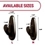 Command Large Hook, 5 lb., Brushed Nickel, 2/Pack (FC13-BN-2ES)~#|#~FB3D7469-D45D-48A9-B79F91275EB68B32_sc7