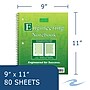 Roaring Spring Paper Products Signature 1-Subject Professional Notebooks, 8.5" x 11", Graph Ruled, 80 Sheets, Green (11382)~#|#~FB3EA355-FD81-437F-A0F46D92F1F5BC49_sc7