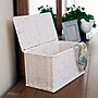 Household Essentials Woven Storage Wicker Basket, White (ML-7113)~#|#~FB3EED1B-2E3B-42D8-899D5D2727444329_sc7