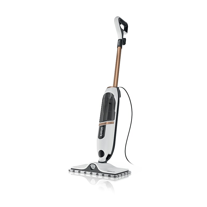 Shark SteamSpot Steam Mop with Steam Blaster, White/Copper (S2001) image 1