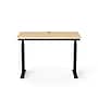 VersaDesk PowerLift 48"W Electric Rectangular Adjustable Standing Desk, Maple/Black (PLSDR4830-BM-APP)~#|#~FB4502EF-7950-45F6-A76892F667F7D9CF_sc7