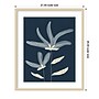 Amanti Art Two Flowers by Alisa Galitsyna Wood Framed Wall Art Print, 21"W x 25"H (A42678648384)~#|#~FB4544ED-B61E-46A5-960A146260D261F1_sc7