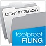 Pendaflex Recycled File Folder, 1/3-Cut Tab, Letter Size, Gray, 100/Box (4210 1/3 GRA)~#|#~FB4A92C1-57EF-4BCA-A165B7E5A094032B_sc7
