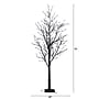 Nearly Natural 6' Pre-Lit Halloween Black Twig Artificial Fall Tree with 300 Orange and Purple LED Lights (T4756)~#|#~43F8AAE2-B106-4CE1-BC5BED3C8262D7F2_sc7