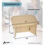 AdirOffice 19" Tabletop Lectern, Medium Oak (661-05-MEO)~#|#~FB4E14C8-D715-4B81-845DADBCE0213086_sc7