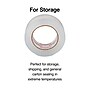 Staples® Extra-Long Moving and Storage Packing Tape, 1.88"W x 109 yds., Clear, 6 Rolls (52208/ST-A26-L6)~#|#~FB529C20-D4FD-4134-A4E39316DE4AB72D_sc7