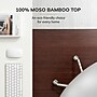 Anji Mountain Plush Bamboo Carpet & Hard Floor Chair Mat, 42" x 48", Dark Cherry (AMB0500-1011)~#|#~FB558A71-ACFF-4AE9-AEE1EC8B2081C1FC_sc7