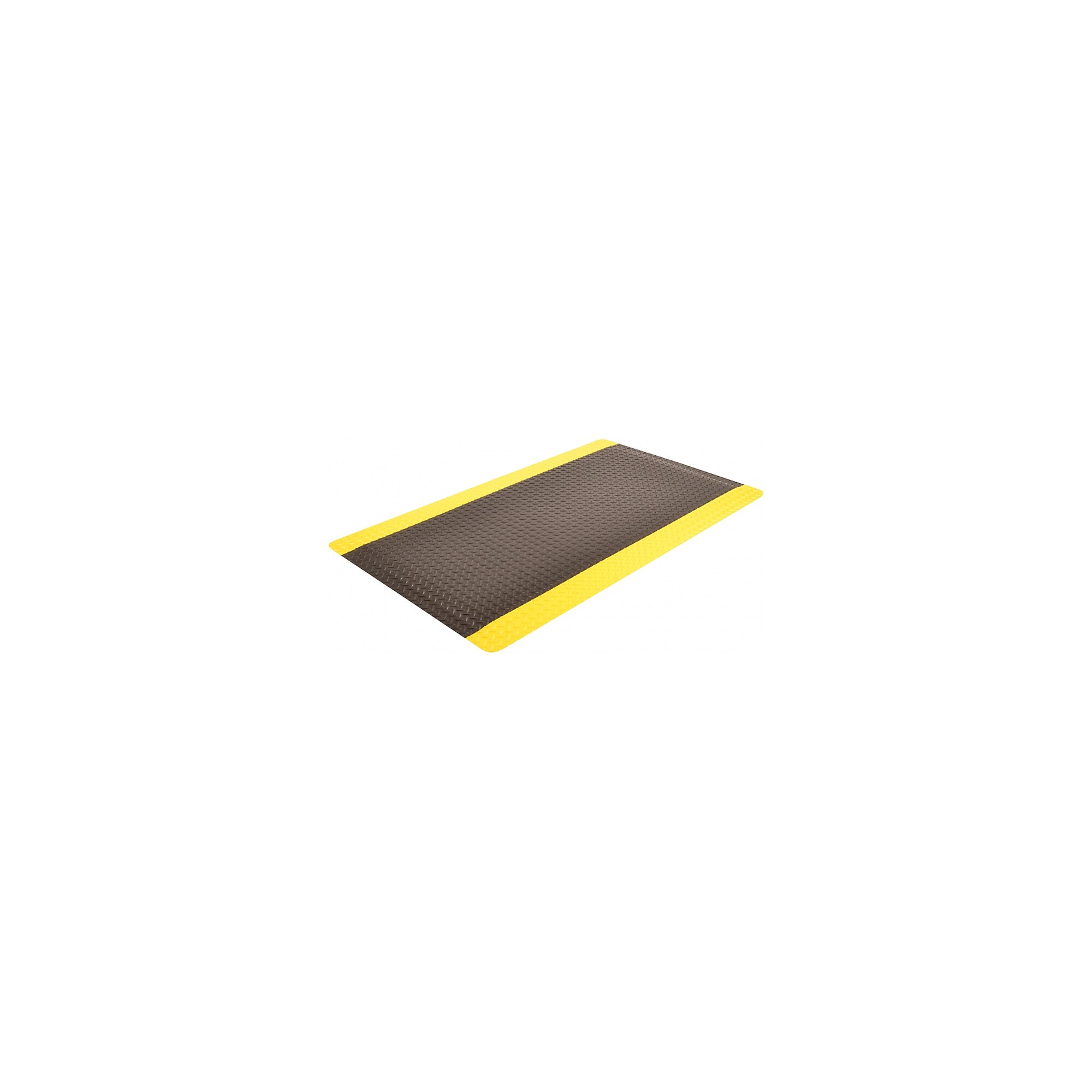 NoTrax Cushion Trax Anti-Fatigue Commercial Specialty Floor Mat, 60″ x 36″, Black/Yellow (479S0035YB) Sansujyuku sansujyuku.com