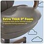 Serta Big and Tall Ergonomic Bonded Leather Executive Big & Tall Chair, 350 lb. Capacity, Gray (43506C)~#|#~FB5CDB75-3BF0-4F74-BA5B728344C1C8E8_sc7
