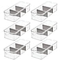 iDESIGN Plastic Organizers, Clear/Gray (27819M6)~#|#~FB605CB1-D03B-48AA-80EDA6704B431571_sc7