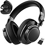 Delton M201 Wireless Active Noise Cancelling Bluetooth Stereo Business Computer Headset, Black (DBHM201D) ~#|#~FB60BAD6-8FCE-4052-97B593C595B318C8_sc7