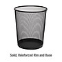 Mind Reader Metal Mesh Trash Can Without Lid, 4.5 Gallon, Black, 3/Pack (3CGARB-BLK)~#|#~FB61F9CB-D964-46B1-AC9F0A98B20571C2_sc7