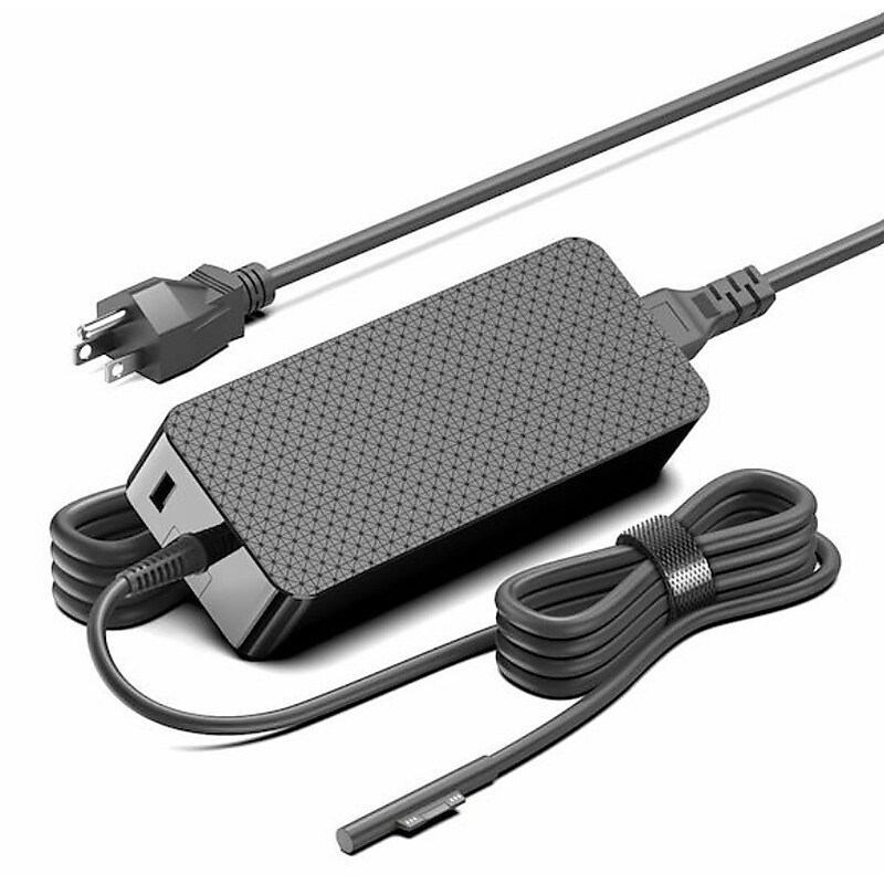 BTI 127W USB Type-A, Adapter for Microsoft Surface Laptop, Black (USY-00001-BTI) image 1