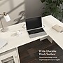 Bush Furniture Cabot 60"W Wood L-Shaped Computer Desk, Linen White Oak (WC31130K)~#|#~FB6BE010-8C0D-4534-9B89FBDBBCAE5C92_sc7