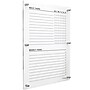 Excello Brands Acrylic Dry-Erase Planning Board, 20" x 30", Black Print (ACRYLBRD-TSK20X30-BLK)~#|#~FB6F1BB4-087E-4F44-8559916423A56095_sc7