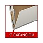 Medical Arts Press Pressboard Classification Folder, 1 Divider, 2" Expansion, Letter Size, Gray, 10/Box (DV-T42-14-3GRY)~#|#~FB6F38A9-C25E-4C7D-A2B95AC78682E682_sc7