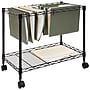 Mount-It! Rolling File Cart with Folder Rack, Black (MI-7858)~#|#~FB74EF0C-AAFA-40B4-A2CBC9275E4B5495_sc7