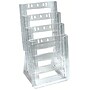 Azar Brochure Holder, 16.5" x 9", Vertical, Clear Acrylic, 2/Pack (252311)~#|#~FB76A6B2-42F9-42E5-A59E33EA7A7F8F18_sc7