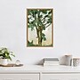 Amanti Art Green Tree I Framed Canvas Wall Art Print, 16" x 23" (A42674690222)~#|#~FB78609B-F322-416F-965F99C8DE2E3685_sc7
