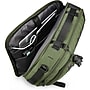 Swissdigital BERG Hybrid Briefcase Laptop Compatible Backpack, Large, Dark Green (SD1649-23)~#|#~FB7DC445-9A0E-4AA8-B556A49860198B8A_sc7
