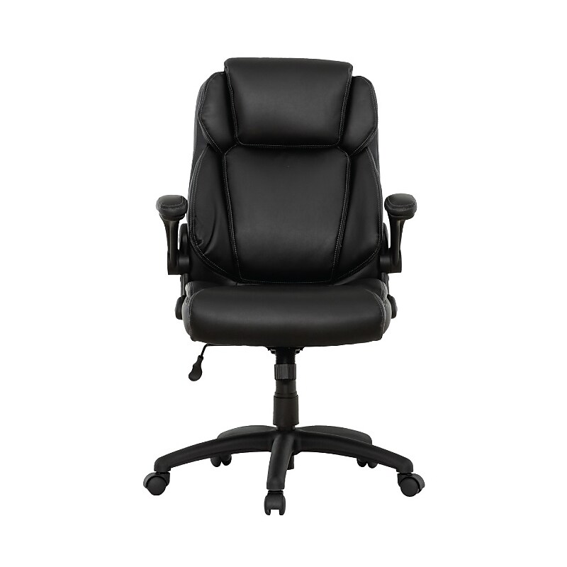 Sealy Posturepedic Hudson Ergonomic Swivel Office Chair, Black (64627) image 1