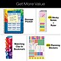 2027 Excello Brands 9" x 11" Weekly & Monthly Standard Planner, Paperboard Cover, Rainbow Petals (FSHN-CY27-8511-41)~#|#~FB802501-BE98-42B7-901CBBCA02D673A1_sc7