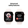 Apple Watch Series 11 GPS Smartwatch, 46mm, Rose Gold Aluminum Case with Light Blush Sport Band, Small/Medium (MEV64LW/A)~#|#~FB86D835-13EE-4358-B0892F5E195629DB_sc7